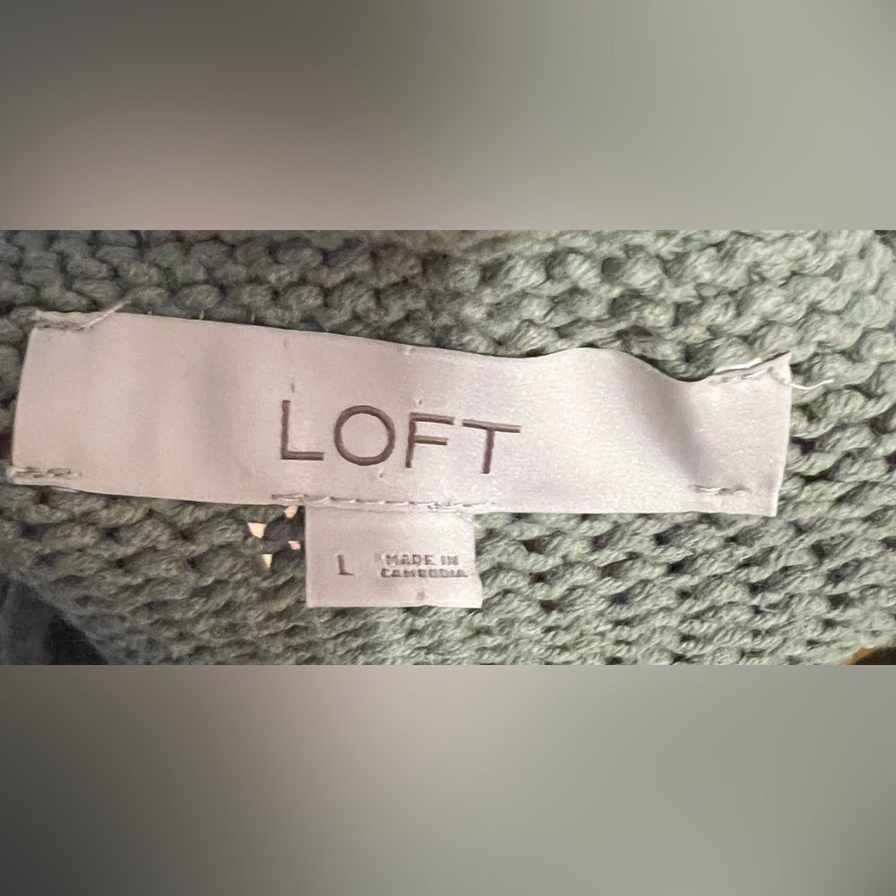 Loft Button Down Knit Sweater - image 5